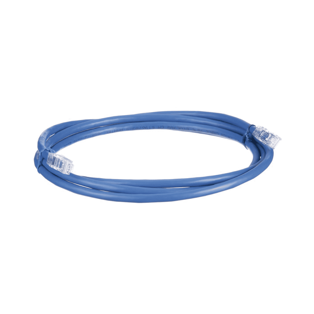 UTP6AX3BU-AD-1-l Cable de Parcheo UTP, Cat6A, 24 AWG, CM, Color Azul, 0.91 Metros (3 Pies) UTP6AX3BU 2