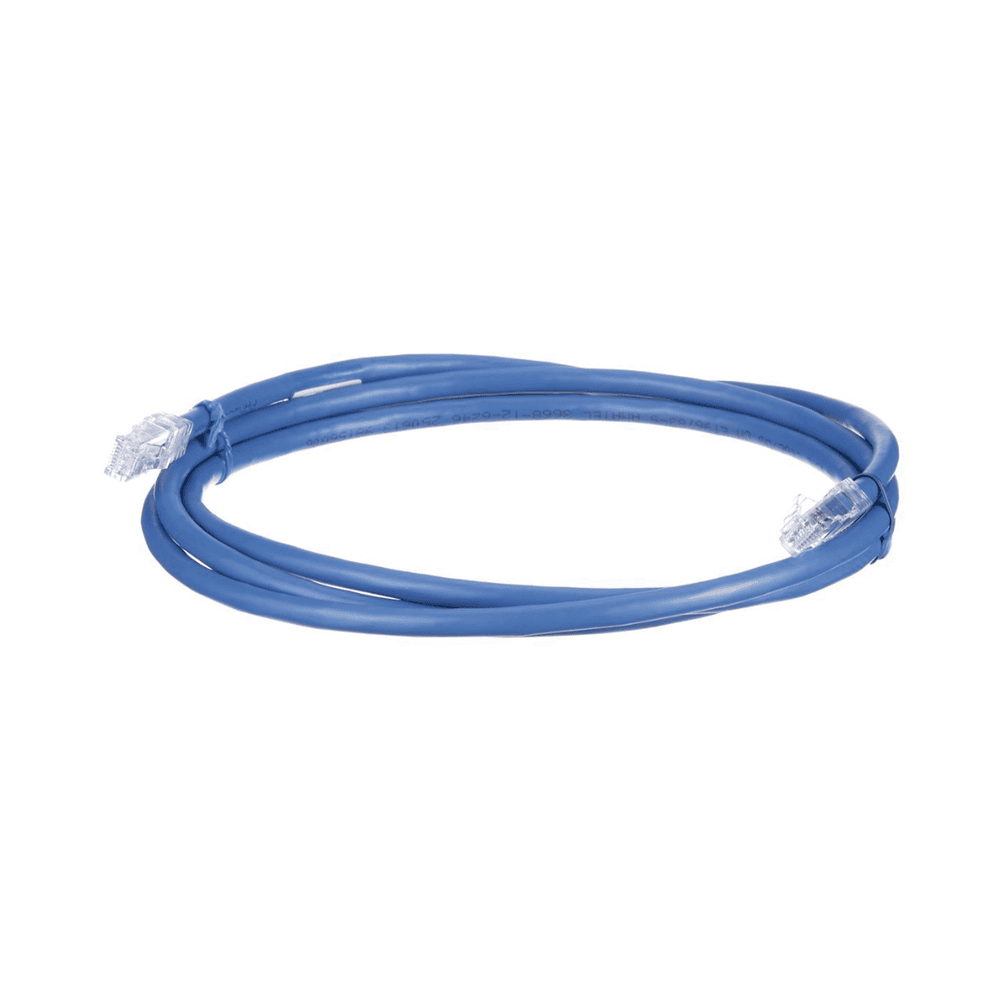 UTP6AX3BU-AD-2-l Cable de Parcheo UTP, Cat6A, 24 AWG, CM, Color Azul, 0.91 Metros (3 Pies) UTP6AX3BU 3