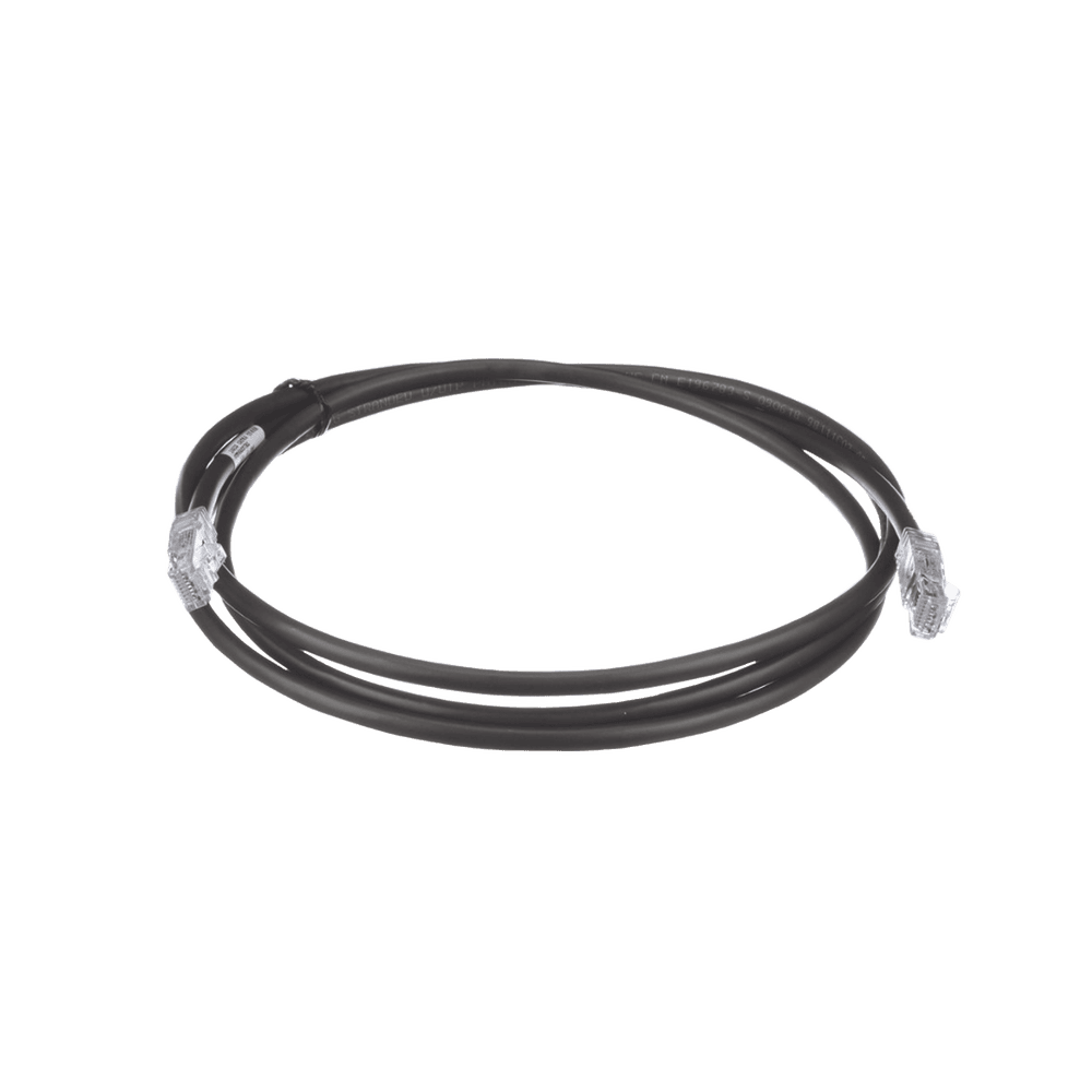 UTP6AX5BL-l Cable de Parcheo UTP, Cat6A, 24 AWG, CM, Color Negro, 1.52 Metros (5 Pies) UTP6AX5BL 1