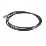 Cable de Parcheo UTP, Cat6A, 24 AWG, CM, Color Negro, 2.13 Metros (7 Pies) UTP6AX7BL-AD-2-l