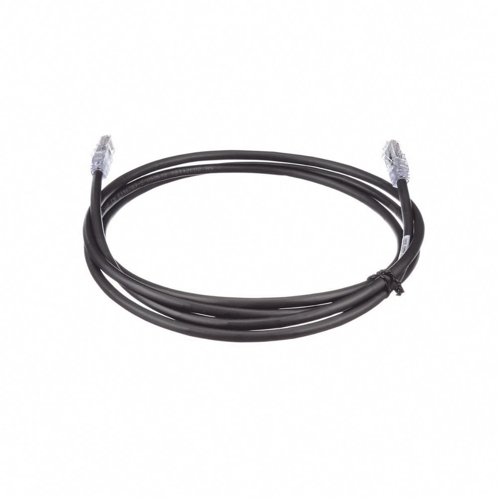 UTP6AX7BL-AD-3-l Cable de Parcheo UTP, Cat6A, 24 AWG, CM, Color Negro, 2.13 Metros (7 Pies) UTP6AX7BL 4