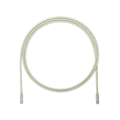 Cable de Parcheo UTP, Cat6A, 24 AWG, CM, Color Gris, 2.13 Metros (7 Pies)