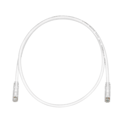 Cable de Parcheo TX6, UTP Cat6, 24 AWG, CM, Color Blanco Mate, 3.05 Metros (10 Pies)