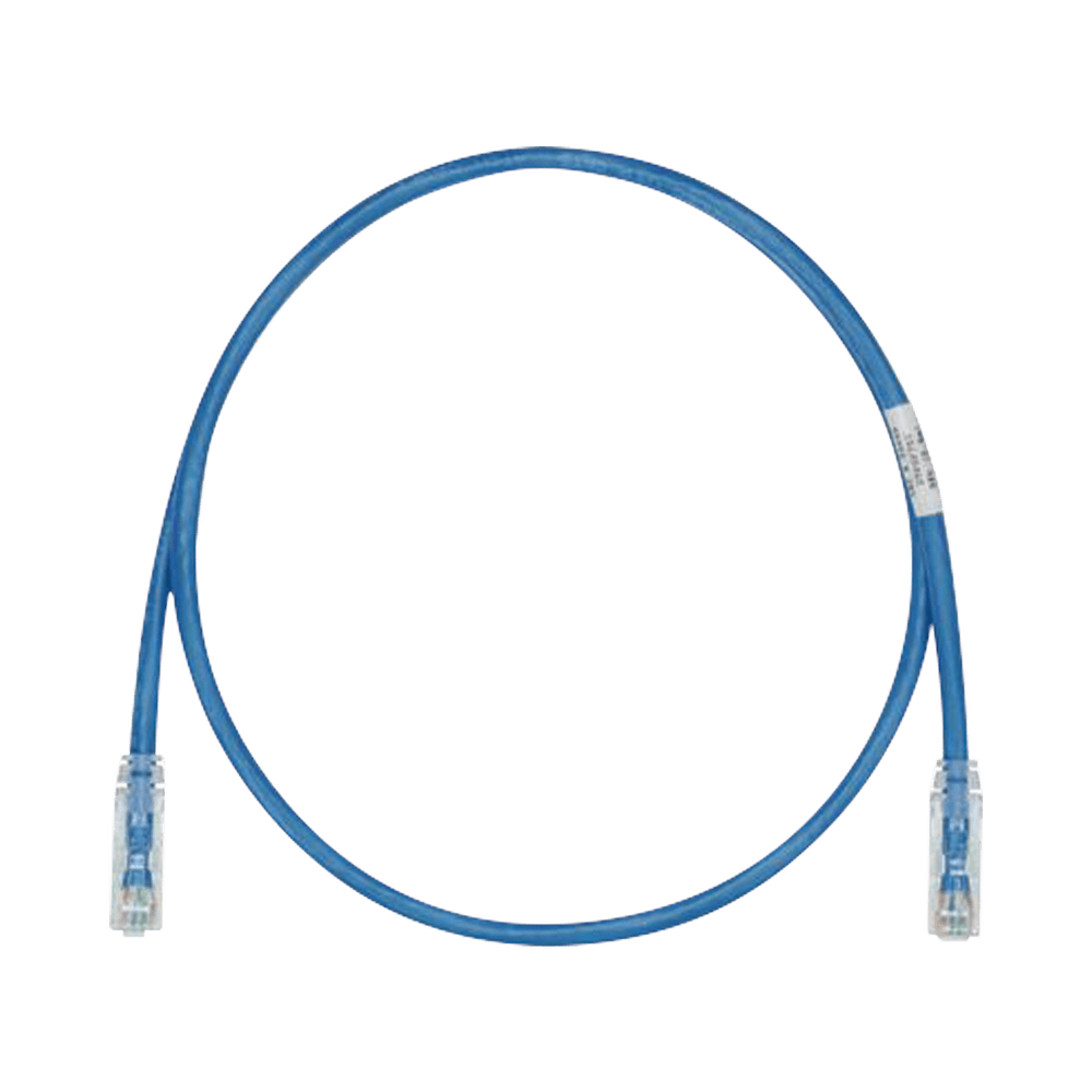 UTPSP15BUY-l Cable de Parcheo TX6, UTP Cat6, 24 AWG, CM, Color Azul, 4.57 Metros (15 Pies) UTPSP15BUY 1