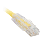 Cable de Parcheo TX6, UTP Cat6, 24 AWG, CM, Color Amarillo, 0.3 Metros (1 Pie) UTPSP1YLY-AD-1-l