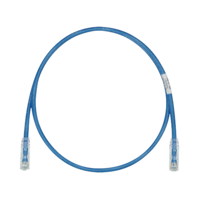 Cable de Parcheo TX6, UTP Cat6, 24 AWG, CM, Color Azul, 9.14 Metros (30 Pies)