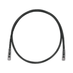 Cable de Parcheo TX6, UTP Cat6, 24 AWG, CM, Color Negro, 0.91 Metros (3 Pies) UTPSP3BLY-l
