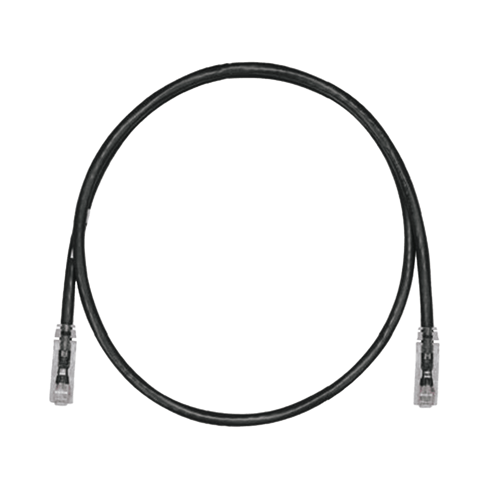 UTPSP3BLY-l Cable de Parcheo TX6, UTP Cat6, 24 AWG, CM, Color Negro, 0.91 Metros (3 Pies) UTPSP3BLY 1