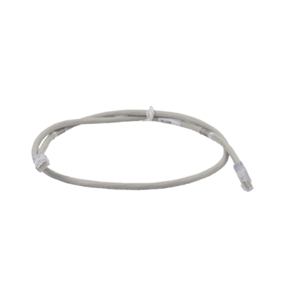 Cable de Parcheo TX6, UTP Cat6, 24 AWG, CM, Color Gris, 0.91 Metros (3 Pies)