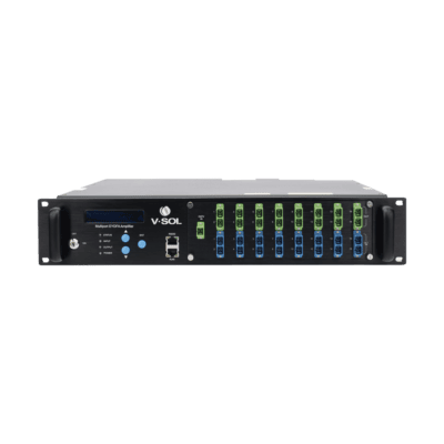 Amplificador Óptico EYDFA de 16 puertos de 1550nm
