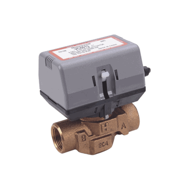 Válvula 3/4 De 2 Vías Conexión de rosca BSPT Con Actuador 40011 A 120V, On/off