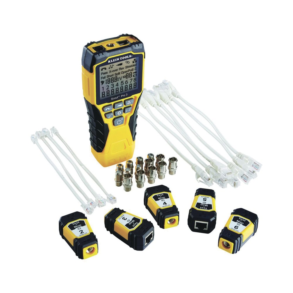 VDV501853-AD-1-l Probador Scout™ Pro 3 con kit de transmisores remotos Test-n-Map™ (Inspección PoE) VDV501-853 2