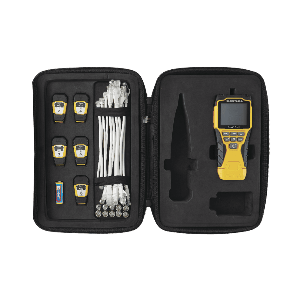 VDV501853-l-2 Probador Scout™ Pro 3 con kit de transmisores remotos Test-n-Map™ (Inspección PoE) VDV501-853 1