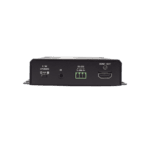 Receptor HDMI HDBaseT-Lite con PoH | 4K a 35 m (Cat 5e/6) / 40 m (Cat 6a/ATEN 2L-2910 Cat6); 1080p a 60 m (Cat 5e/6) / 70 m (Cat 6a/ATEN 2L-2910 Cat6) | HDBaseT Clase B | PoH PD | VE802R-AD-5-l