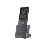 W611W es un teléfono IP Wi-Fi portátil, Resistente, Moderno diseñado para aplicaciones de comunicación móvil. W611W-AD-2-l-1