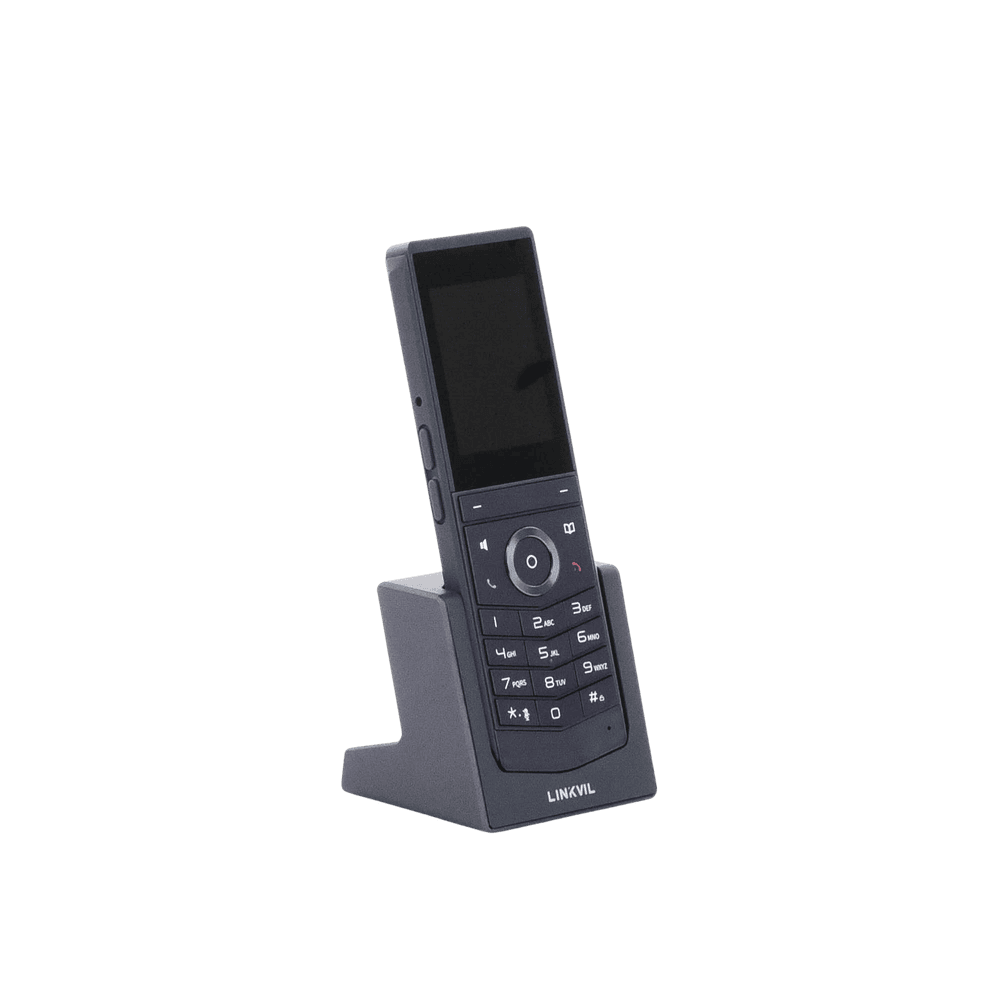 W611W-AD-7-l-1 W611W es un teléfono IP Wi-Fi portátil, Resistente, Moderno diseñado para aplicaciones de comunicación móvil. W611W 8