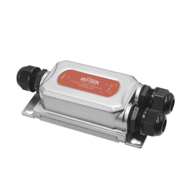Extensor PoE para exterior / Entrada PoE de 90W y 2 salidas PoE de 60W y 30W / Protección IP68 / Ideal para Aplicaciones de CCTV