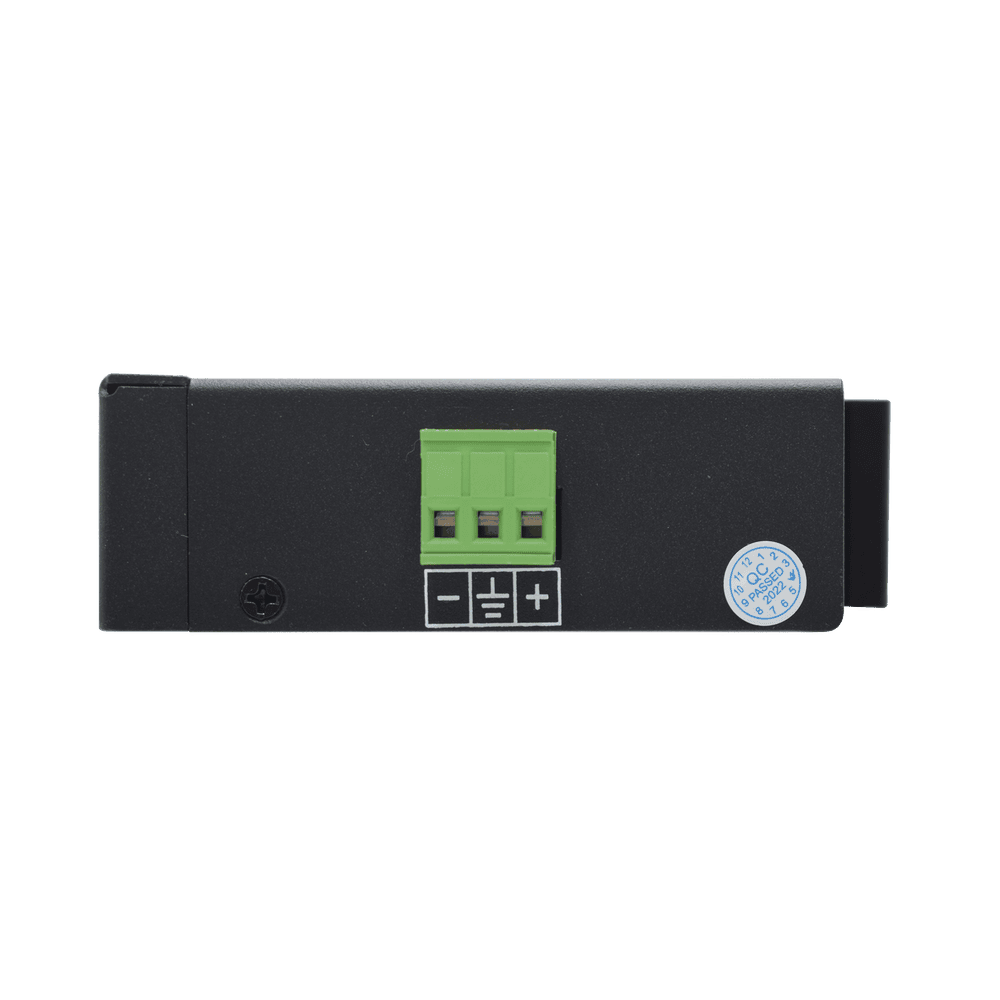 WIPOE55SBTIDC-AD-2-l Splitter PoE IN hasta 90 W / Salida DC 12v/16V/24v o 48V / Carcasa metálica / Industrial soporte para riel DIN / Aplicaciones CCTV WIPOE55SBTIDC 6