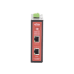 Splitter PoE IN hasta 90 W / Salida DC 12v/16V/24v o 48V / Carcasa metálica / Industrial soporte para riel DIN / Aplicaciones CCTV WIPOE55SBTIDC-FRENTE-l