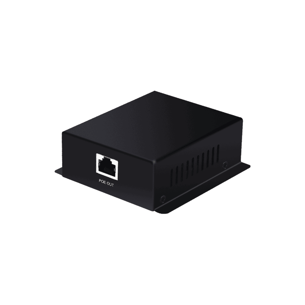 WIPOE6124V-AD-2-l Convertidor PoE Industrial / Entrada PoE 802.3 af/at / Salida PoE pasivo 24V / Conexión plug and play / Alcance de hasta 100 metros / Ideales para Enlaces Inalámbricos WI-POE61-24V 3