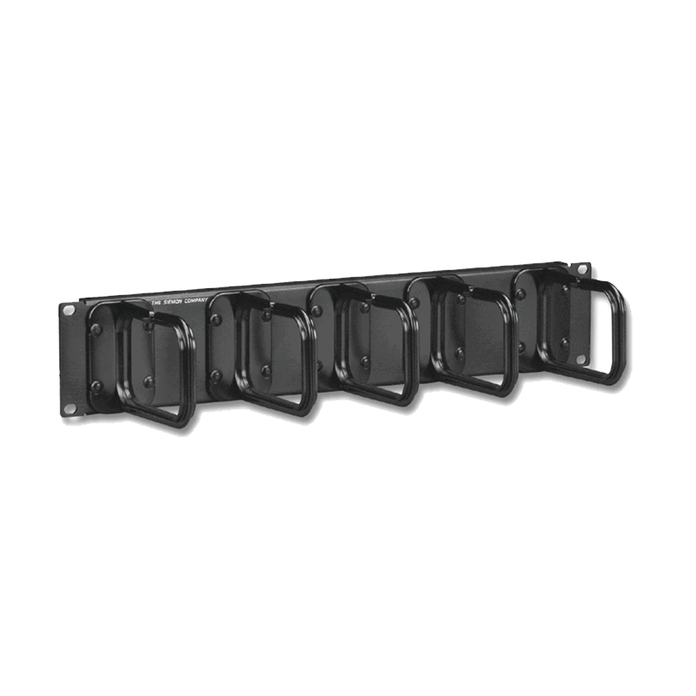 WM1455-l Organizador de cable, para montaje aéreo, con 5 soportes, 2UR WM-145-5 1