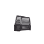 Organizador de Cables Horizontal PatchLink, Doble (Frontal y Posterior), Con Tapa Extendida, Para Rack de 19in, 2UR WMPH2E-AD-3-l