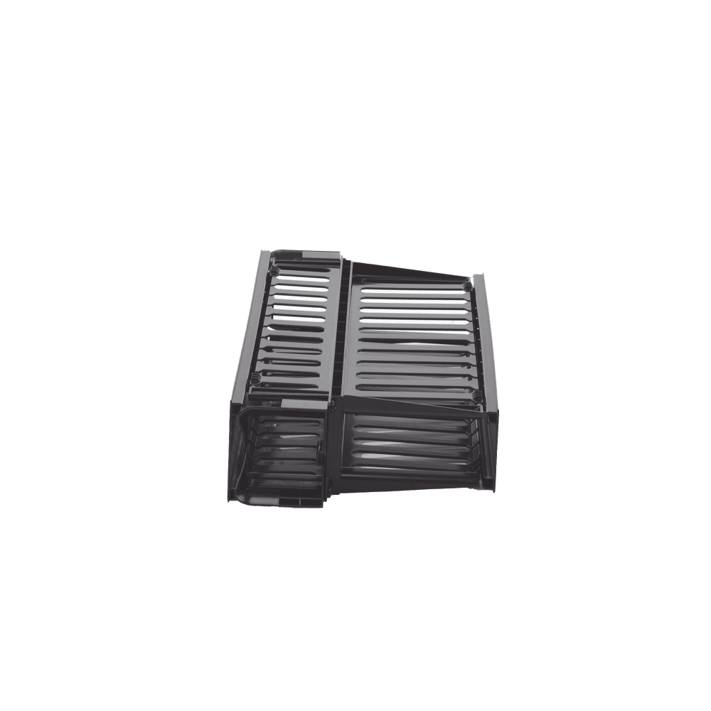 WMPH2E-AD-3-l Organizador de Cables Horizontal PatchLink, Doble (Frontal y Posterior), Con Tapa Extendida, Para Rack de 19in, 2UR WMPH2E 4