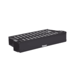 Organizador de Cables Horizontal PatchLink, Doble (Frontal y Posterior), Con Tapa Extendida, Para Rack de 19in, 2UR WMPH2E-l