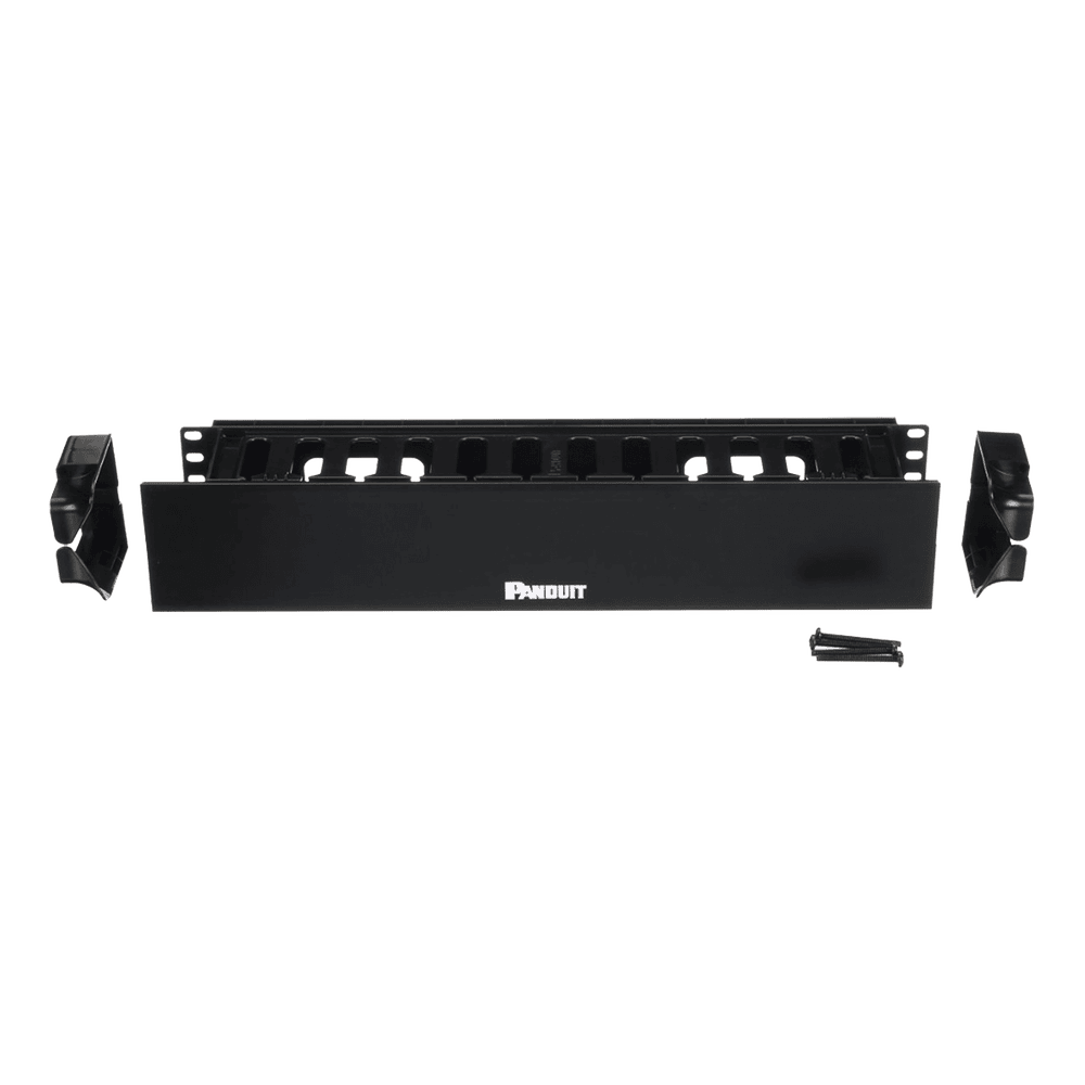 WMPHF2E-AD-1-l Organizador de Cables Horizontal PatchLink, Sencillo (Solo Frontal), Con Tapa Extendida, Para Rack de 19in, 2UR WMPHF2E 2