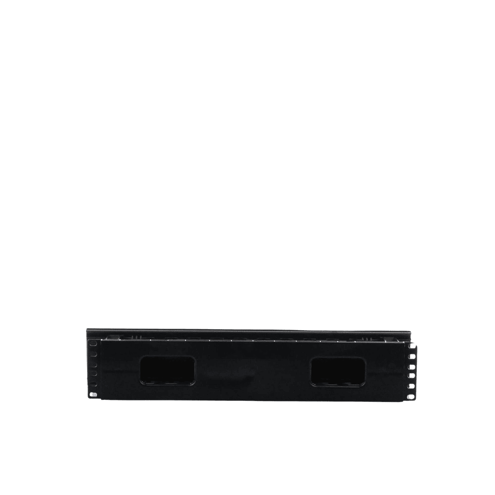 WMPHF2E-AD-3-l Organizador de Cables Horizontal PatchLink, Sencillo (Solo Frontal), Con Tapa Extendida, Para Rack de 19in, 2UR WMPHF2E 4
