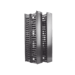 Organizador Vertical NetRunner, Doble (Frontal y Posterior), para Rack Abierto de 45 Unidades, 6.7in de Ancho, Color Negro WMPVHC45E-AD-3-l