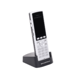 Teléfono WiFi portátil empresarial con 2 lineas y cuentas SIP, Bluetooth y botón Push-to-talk WP822-AD-3-l