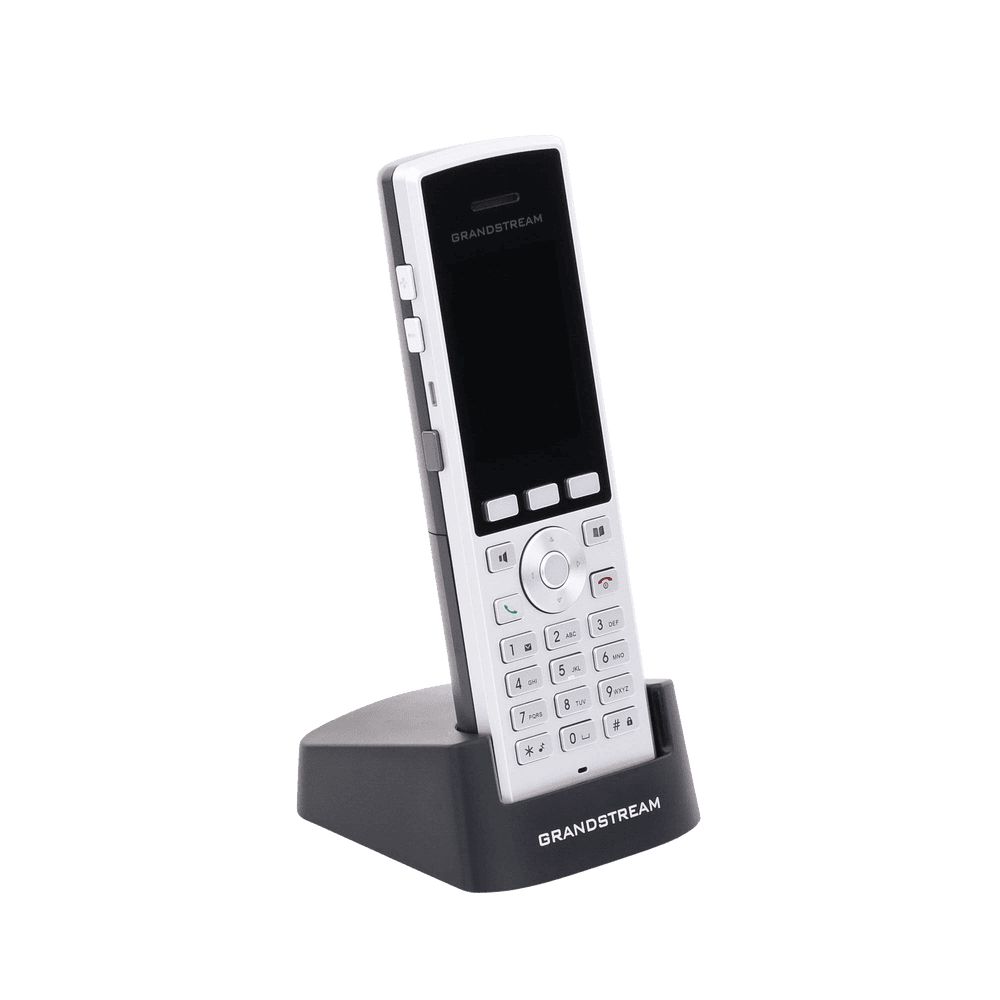WP822-AD-3-l Teléfono WiFi portátil empresarial con 2 lineas y cuentas SIP, Bluetooth y botón Push-to-talk WP822 6