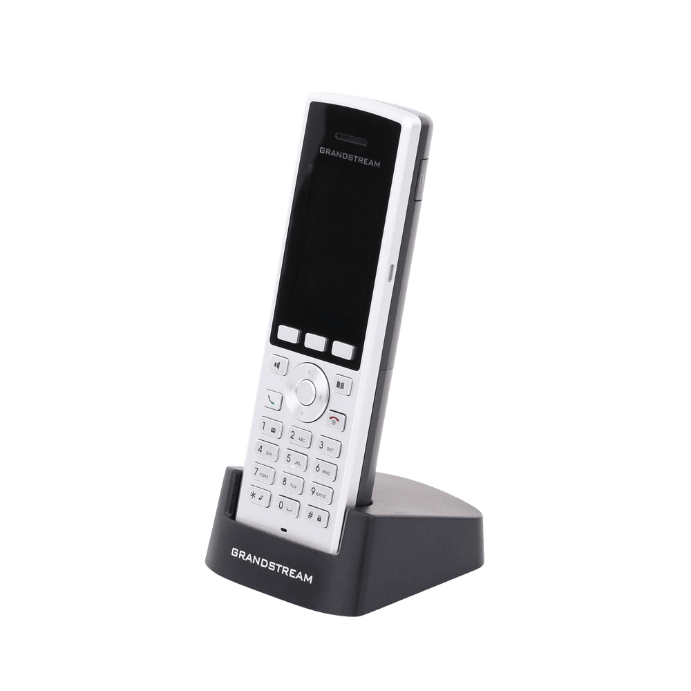 WP822-AD-5-l Teléfono WiFi portátil empresarial con 2 lineas y cuentas SIP, Bluetooth y botón Push-to-talk WP822 8