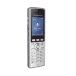 Teléfono WiFi portátil empresarial con 2 lineas y cuentas SIP, Bluetooth y botón Push-to-talk WP822-LAT-DER-l