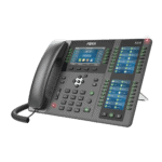 Teléfono IP ideal para recepción hasta 20 líneas SIP, PoE, 106 botones DSS, Bluetooth integrado para diademas, puertos Gigabit, soporta recepción video X210-l