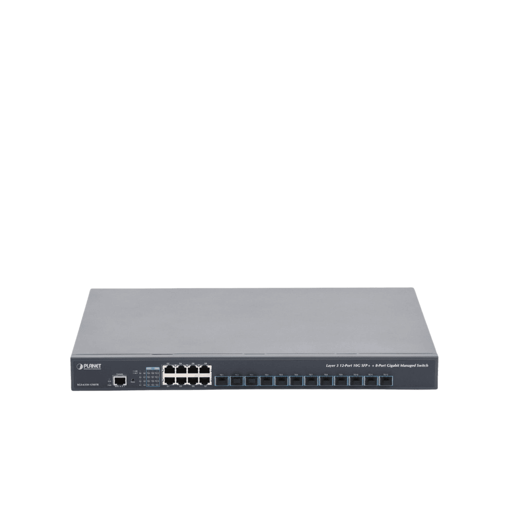 XGS635012X8TR-AD-3-l Switch Administrable Capa 3, 12 Puertos SFP de 10G, 8 Puertos 10/100/1000T, Con Alimentación Redundante (2 Fuentes de Alimentación AC). XGS-6350-12X8TR 4