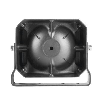 Bocina Compacta de uso rudo, 100 Watts de Potencia, Ideal para vehículos de encubierto, 8 Ohms de Impedancia