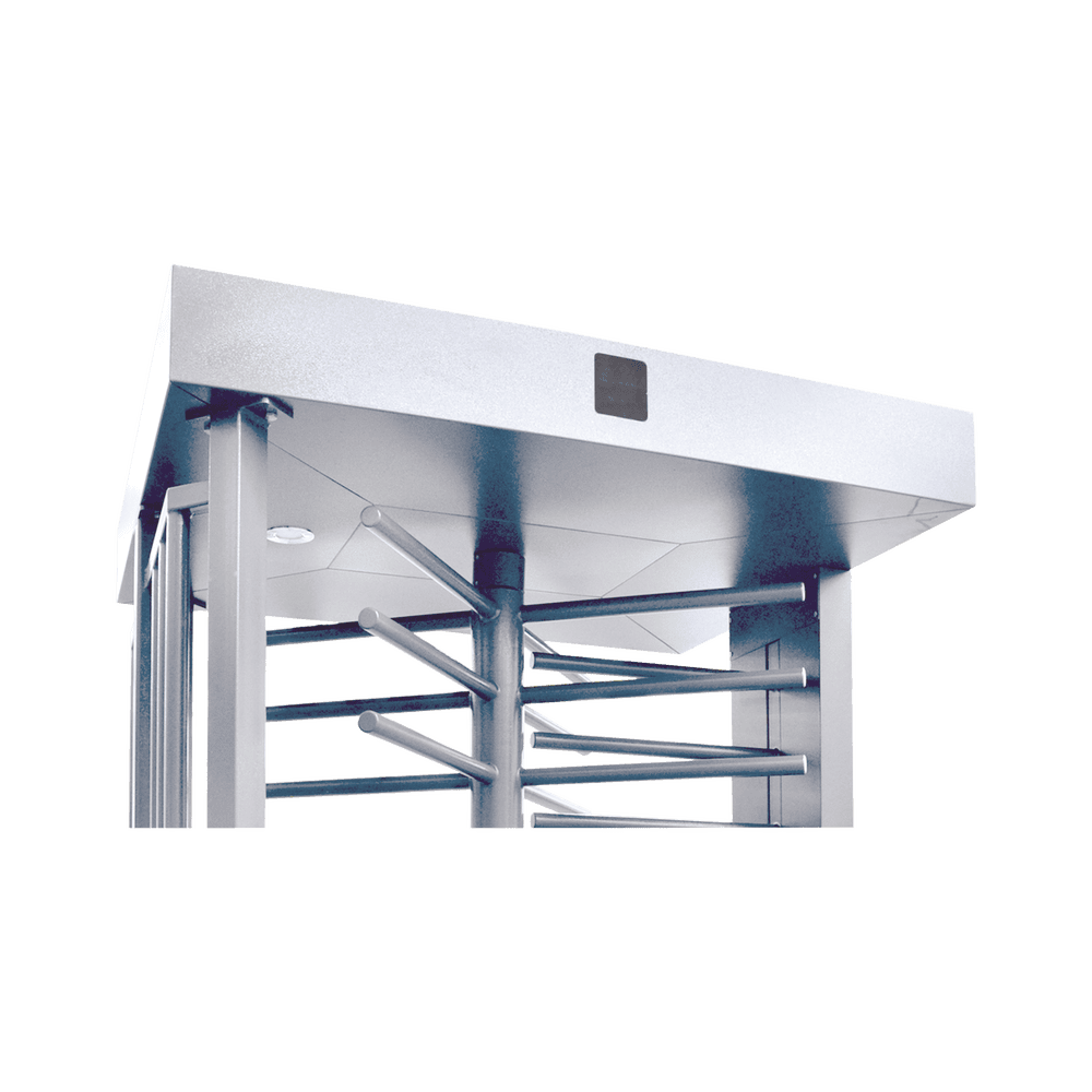 XT100C-AD-2-l Torniquete Sencillo / Cuerpo Completo / Interior/Exterior / 100% Acero con Pintura Gris / EJE CENTRAL con Pintura Gris / Acabado de Lujo / Alto Tráfico XT-100-C 3