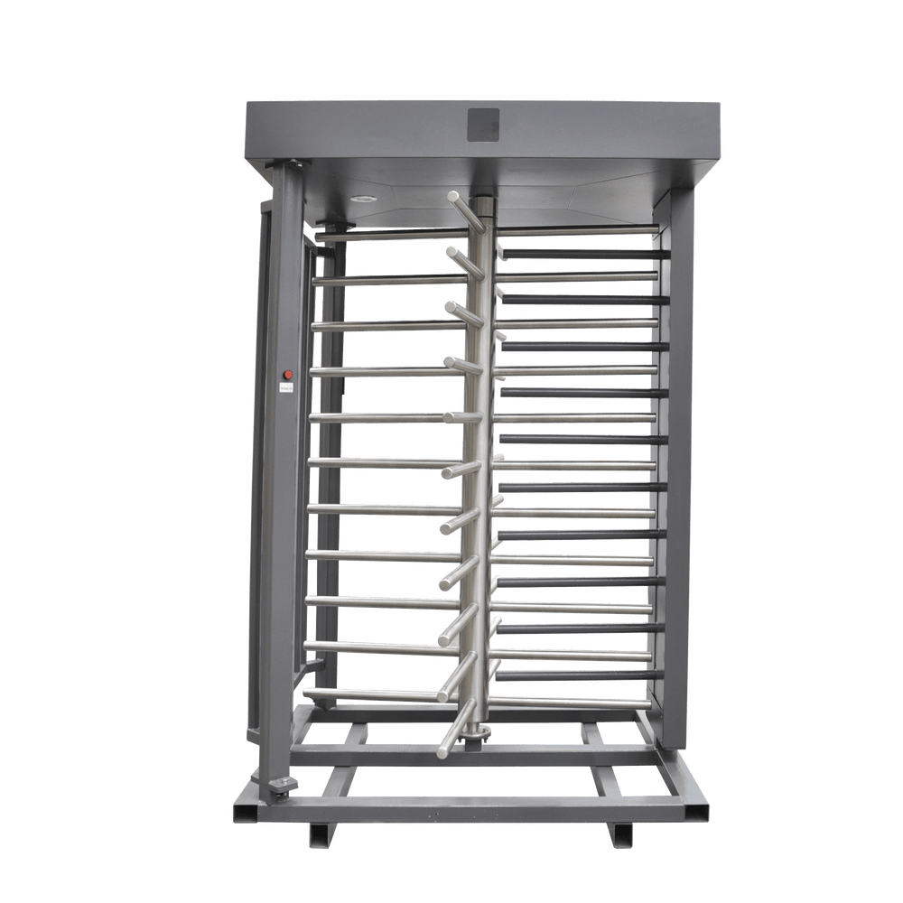XT100CS-AD-3-l-1 Torniquete Sencillo / Cuerpo Completo / Interior/Exterior / 100% Acero con Pintura Gris / EJE CENTRAL de Acero Inoxidable /Acabado de Lujo / Alto Tráfico XT-100-CS 3