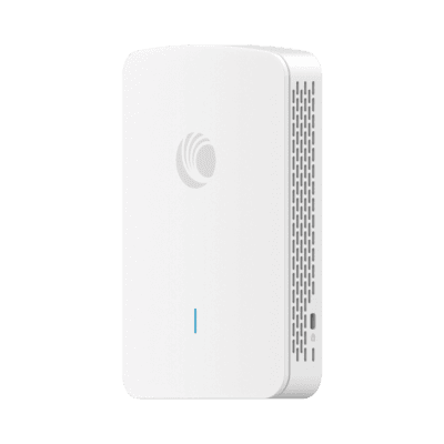 Punto de Acceso Empresarial Wi-Fi 6 / Con diseño para Pared /  3 Puertos Gigabit (1 con Salida PoE) / Doble banda en ( 2.4 y 5 GHz) / Hasta 2.5 Gbps / Gestión desde la Nube / Alimentación PoE af