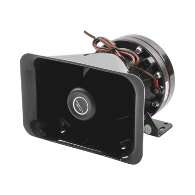 Bocina de uso Rudo, de 200 W, Alto Rendimiento y Base en Aluminio, 8 Ohms de Impedancia
