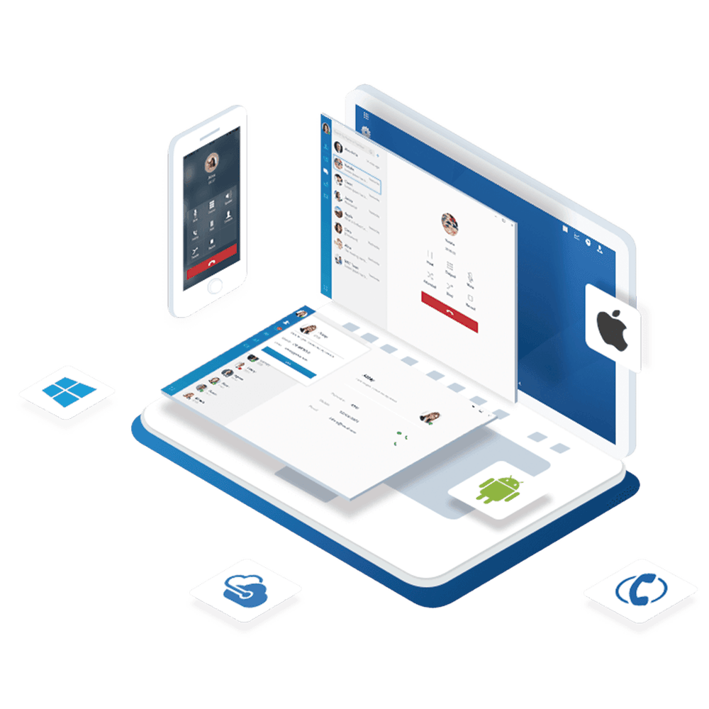 YEACLOUD5EXT-l Conmutador en nube Yeastar 5 extensiones Enterprise anuales, 5 llamadas simultáneas 500 min. de grabación en nube YEACLOUD5EXT 1