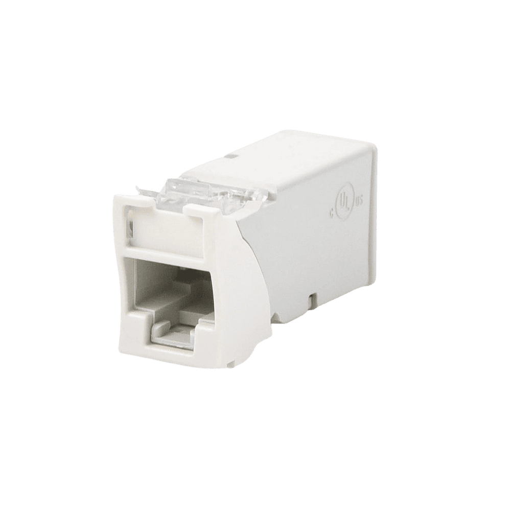 Z602-AD-3-l Jack Z-Max UTP Categoría 6, Montaje Híbrido en Placa de Pared (Plano y Angulado), Color Blanco Z6-02 4