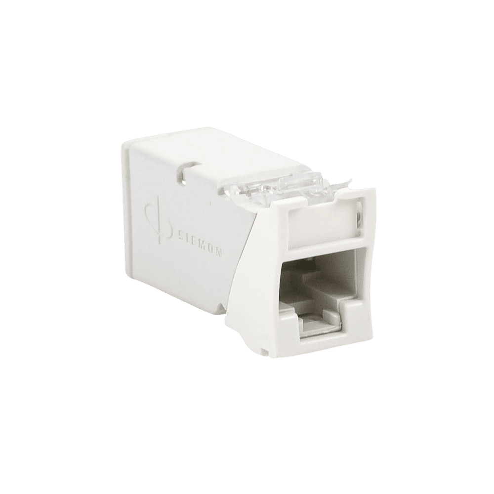 Z602-AD-4-l Jack Z-Max UTP Categoría 6, Montaje Híbrido en Placa de Pared (Plano y Angulado), Color Blanco Z6-02 5