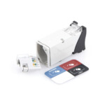 Jack Z-MAX Cat6A, Blindado, Montaje Híbrido en Placa de Pared (Plano y Angulado), Color Negro Z6AS01-l