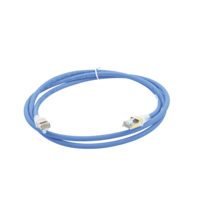 Patch Cord Z-MAX Cat6A UTP, CM, 1.52 Metros (5 Pies), Color Azul, Versión Bulk (Sin Empaque Individual)
