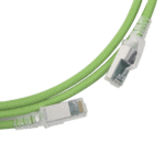 Patch Cord Z-MAX Cat6A S/FTP, CM/LS0H, 0.91 metros (3 pies), Color Verde, Versión Bulk (Sin Empaque Individual) ZM6AS0307B-AD-3-l