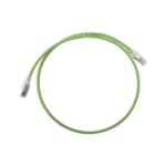 Patch Cord Z-MAX Cat6A S/FTP, CM/LS0H, 0.91 metros (3 pies), Color Verde, Versión Bulk (Sin Empaque Individual) ZM6AS0307B-l