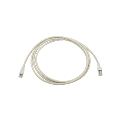 Patch Cord Z-MAX Cat6A S/FTP, CM/LS0H, 2.13 Metros (7 Pies), Color Gris, Versión Bulk (Sin Empaque Individual)